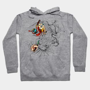 skater fox gift Hoodie